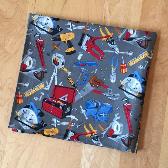 Tools / Construction Print Quilting Fabric - Picture 12 of 13